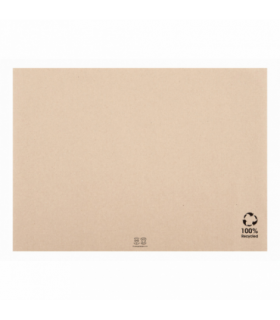 Mantel individual de papel reciclado natural 35 x 50 cm 40g/m