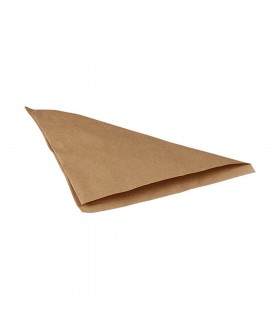 Cono para fritos de papel antigrasa kraft 20.5 x 20.5 x 26.5 cm