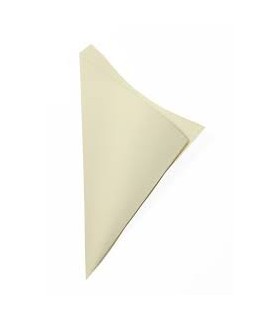 Cono para fritos de papel de caña color crema 21 x 21 cm 250 gr