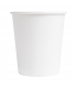 Vaso de cartón blanco 7 oz / 210 ml Ø  7,2/5,3 x 7,8 cm 260 + PE 18 g/m²