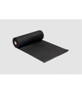 Mantel en rollo TNT 0.40 x 0.48 m negro con precorte