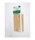 Brocheta de madera natural 20 cm