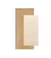 Servilleta EcoNature 2 capas punta-punta 32,0 x 40,0 cm plegado 1/8 en funda unitaria de papel kraft 40 + 10 PE g/m²