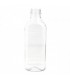 Botella RPET cuadrada Ø 3,8 x 23 cm 1000 ml