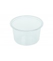 Tarrina Deli de PLA redonda transparente Ø 12,1 x 7.3 cm 50 cl