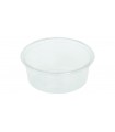 Tarrina Deli de PLA redonda transparente Ø 12,1 x 5.1 cm 35 cl