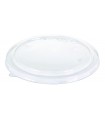 Tapa PLA plana para bol Kraft PLA 619.006 y 619.007 Ø18.5 cm